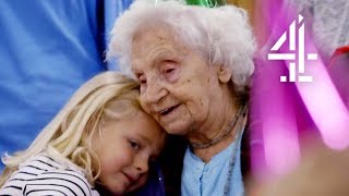 HEARTWARMING Moment - Kids and Seniors Celebrate 103rd Birthday! | Old People