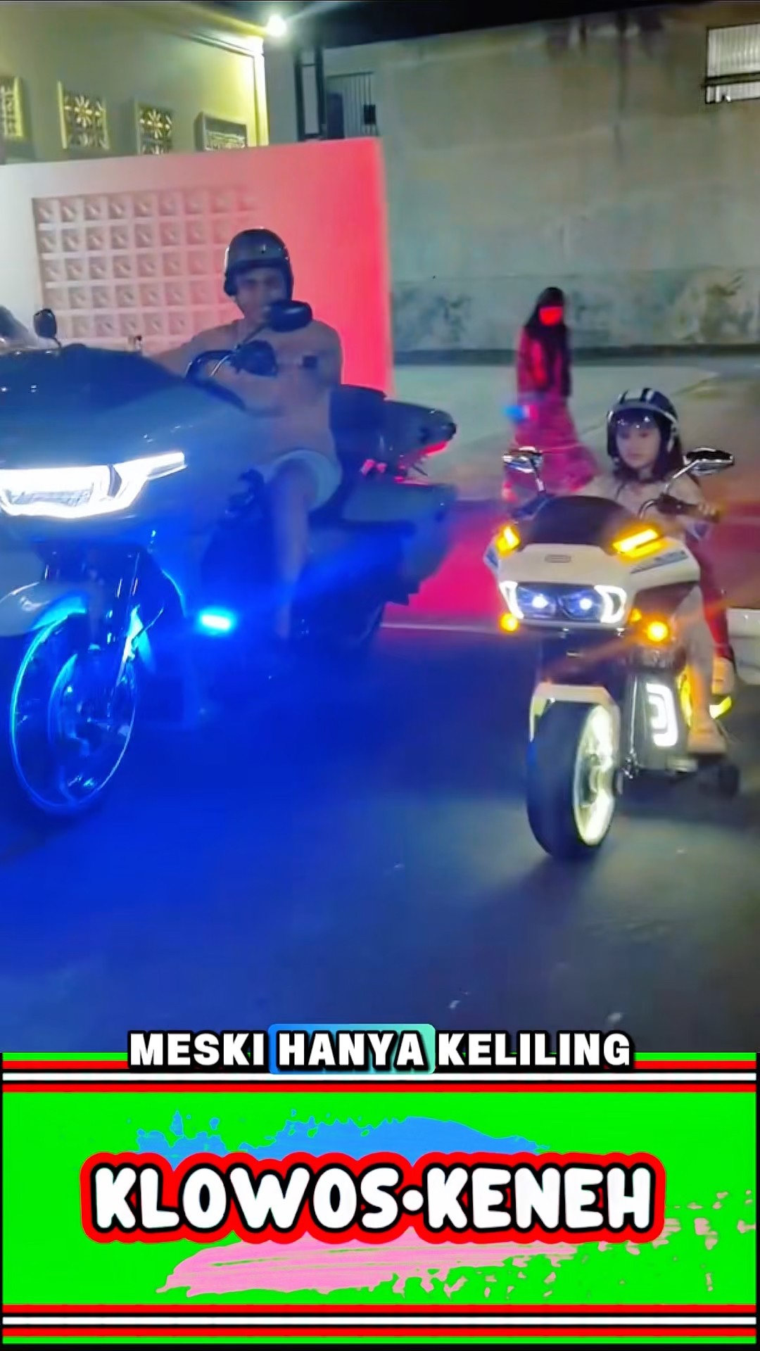 Melihat senyum anak saat diajak mini touring pakai Harley mini, rasanya kebahagiaan ini tak ternilai! 😍🏍️