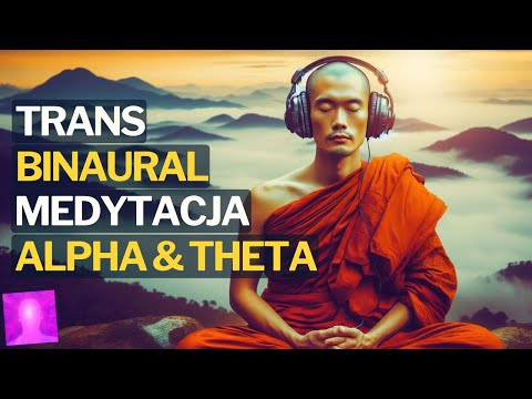 🎧 WEJDŹ W STAN ALFA i THETA | Relaksacja | BINARUAL | Dudnienia Różnicowe #medytacja #binauralbeats