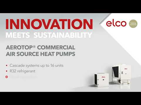 Sustainable Heat Pumps – AEROTOP® Commercial