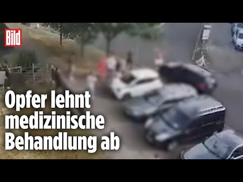 Brutaler Familienstreit: Mann absichtlich mit Auto umgefahren | Köln