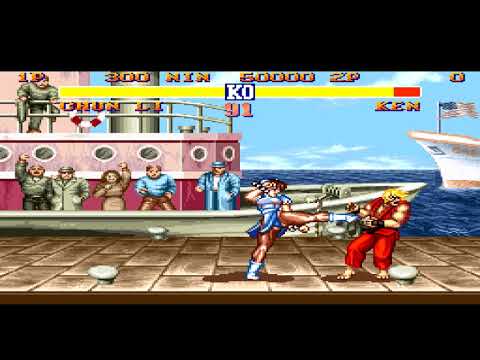 Street Fighter II - Ken Stage music (SNES/Super Famicom)