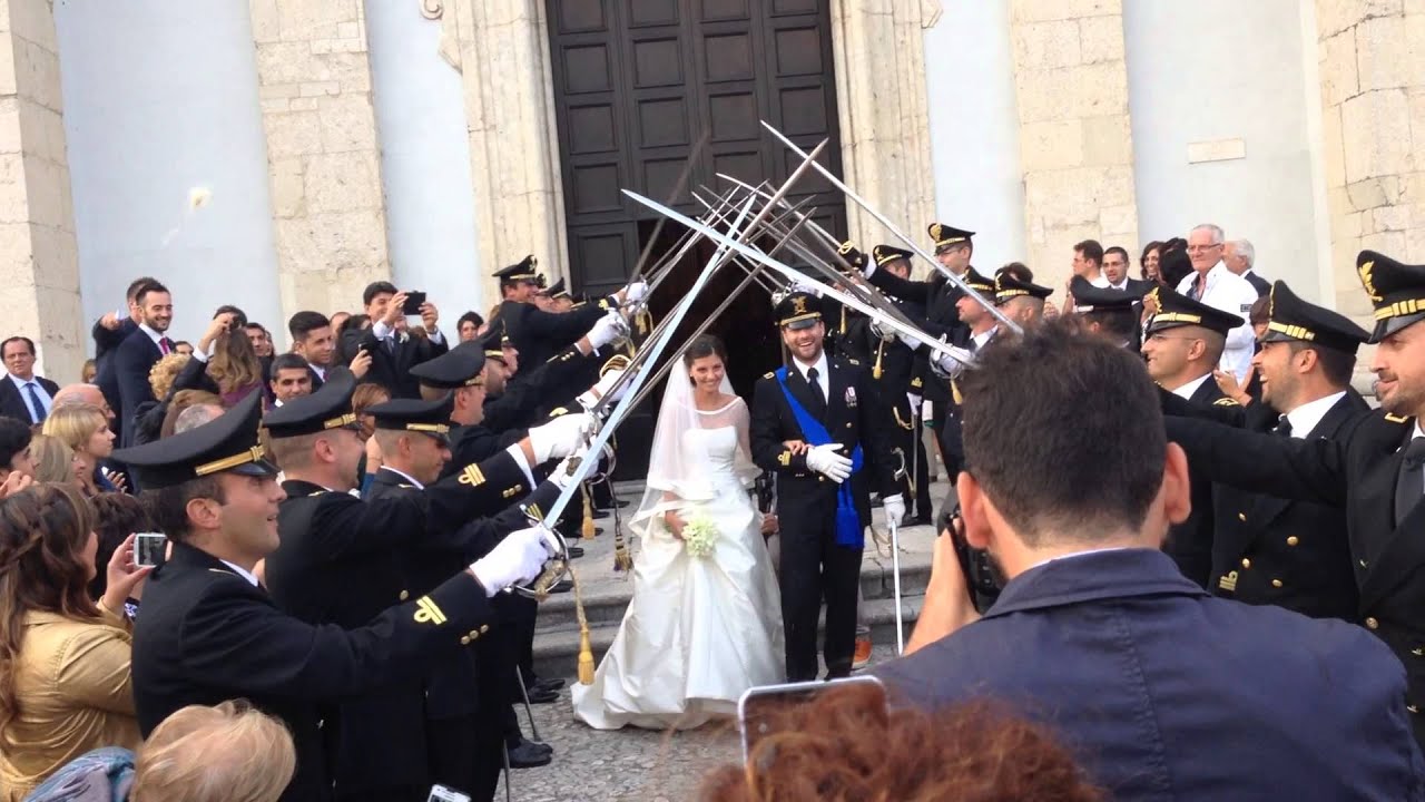 Ponte di sciabole - Picchetto al matrimonio