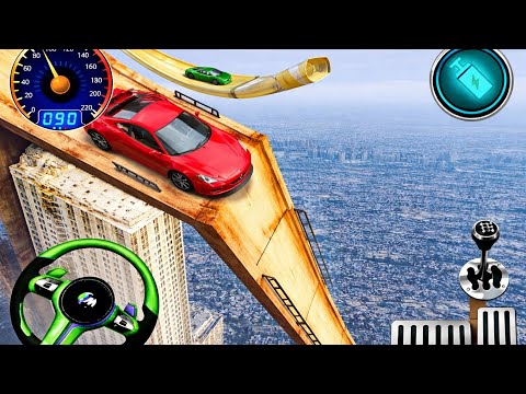 🚗 Mega Ramp Car Stunt Game | Impossible Tracks Extreme Driving