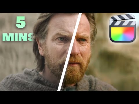 Cinematic Color Grading in 5 Minutes | Final Cut Pro X