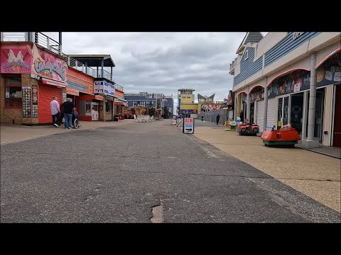 Virtual Walk - Clarence Pier To South Parade Pier - Southsea, Portsmouth - July 2022 | kittikoko