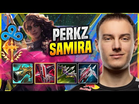 PERKZ IS INSANE AS SAMIRA IN DUO WITH MIKYX! - C9 Perkz Plays Samira ADC vs Twitch! |