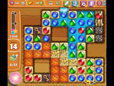 Diamond Digger Saga Level 208