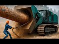 Fastest Extremely Dangerous Big Chainsaw Strongest Wood Chipper Biggest Chainsaw Woodworking