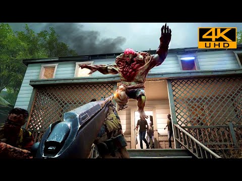 The Crossing | Next-Gen Realistic Ultra Graphics [4K UHD 60FPS] Back 4 Blood Gameplay