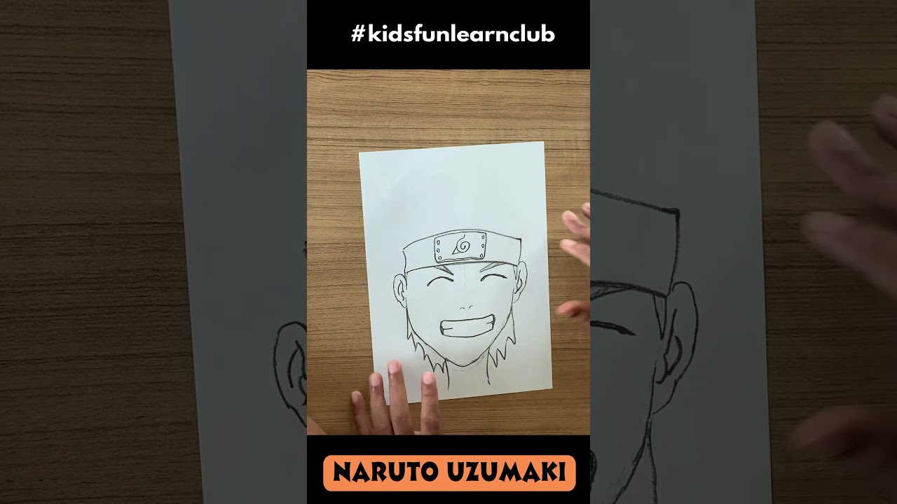 How to draw Naruto #shorts