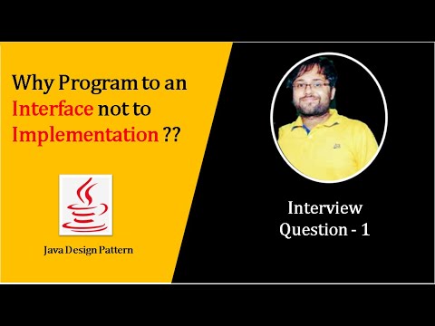 Why Program To An Interface Not To Implementations Java Interview Question