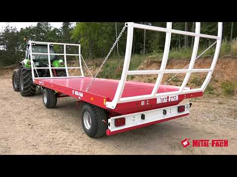 Metal-Fach T014 Bálaszállító pótkocsi