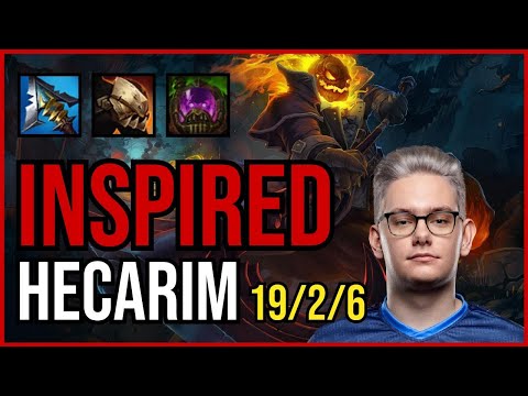 INSPIRED - HECARIM vs GRAVES Jungle - EUW Challenger - Patch 11.5