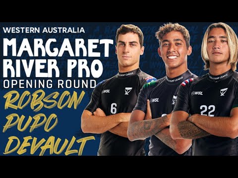 Samuel Pupo x Callum Robson x Imaikalani deVault - Opening Round | Margaret River Pro