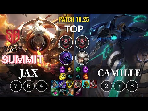SB Summit Jax vs Camille Top - KR Patch 10.25