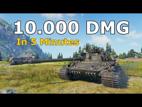 World of Tanks Object 907 - 10.000 Damage In 5 Minutes