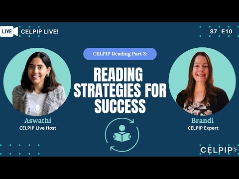 CELPIP Live! Reading Strategies for CELPIP Success - S7E10
