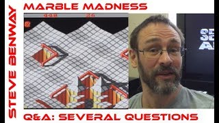 Marble Madness on Amiga (with trackball) / Q&A: Several Questions