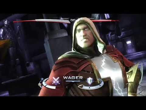 Shazam vs Wonder Woman  - Injustice 1