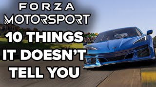10 Beginners Tips And Tricks Forza Motorsport DOESN