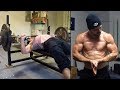 Vlog #104: Larsen Press 200lbs x 7's | Plyometric Box Jumps | Homemade Reverse Hyper