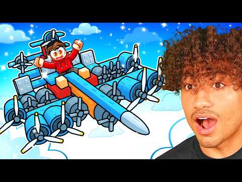 BUILDING THE MOST EXPENSIVE PLANE IN ROBLOX BUILD A PLANE!