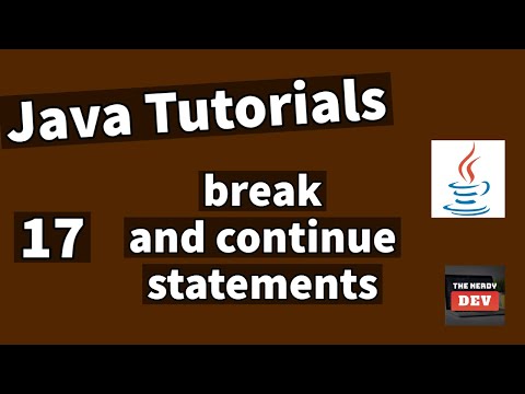 Java Tutorials Break And Continue Statements 17
