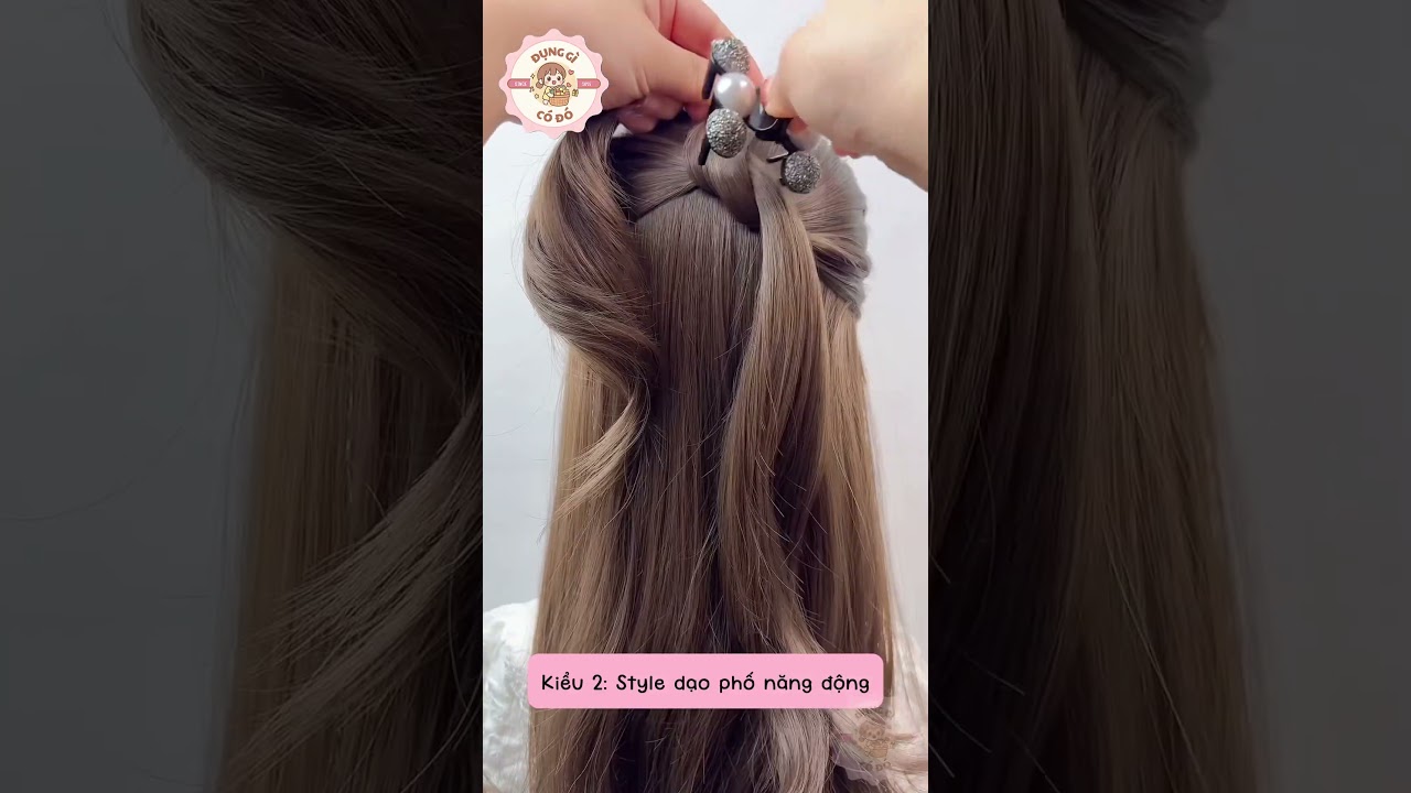 5 KIỂU TÓC NỬA ĐẦU CỰC XINH, CỨ LÀM LÀ ĐẸP #dunggicodo #tipshair #lamtocdep #keptocdinhcuom