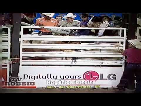 Rogério Ferreira, montaria histórica que deu titulo do Mundial Toyota etapa Goiania 2001