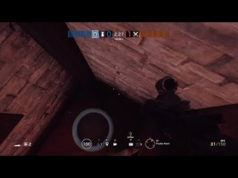 Wall glitch on chalet
