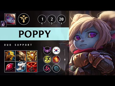 Poppy Support vs Pyke - KR Master Patch 25.07