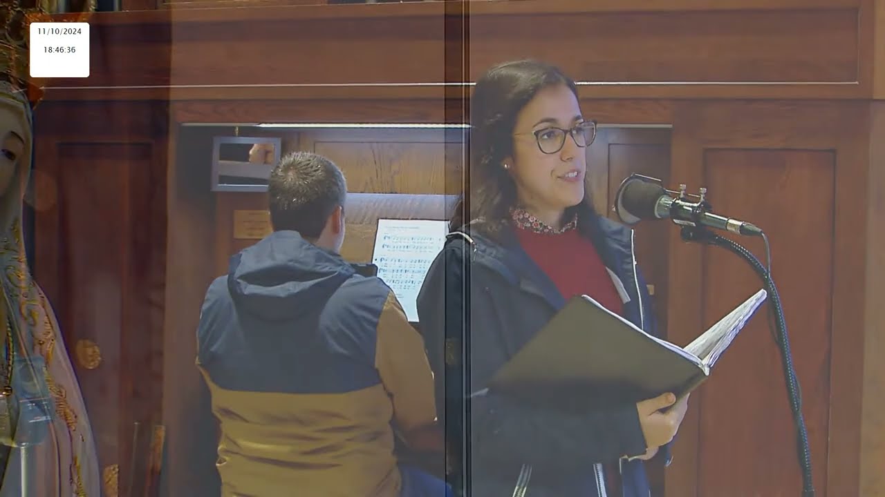 Terço a Nossa Senhora de Fátima desde a Capelinha das Aparições 11.10.2024