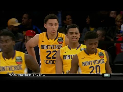 Ben Simmons and D'Angelo Russell at 2014 Dick's Nationals Final! Montverde vs Oak Hill Highlights