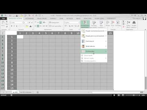 excel-452 - Tabliczka mnożenia do nauki z weryfikacją poprawności