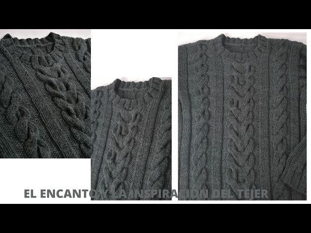 Vídeo relacionado con Generisch Jersey para hombre con bloque de color, jersey de invierno texturizado, jersey rasgado Y2K Grunge Sweater Oversize Jersey de punto jersey de lana gótico Streetwear estética punk tops, O