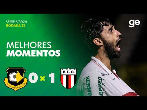 Gols e melhores lances de São Bernardo x Botafogo-SP