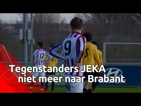 Tegenstander JEKA zegt wedstrijd af vanwege het coronavirus in 'gevaarlijk Brabant'.