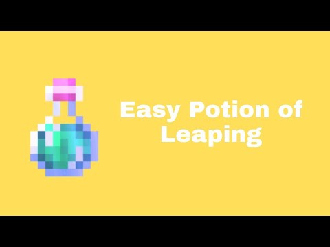 How to make Leaping Potions for Minecraft #Shorts