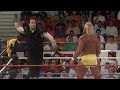 Hulk Hogan vs. The Undertaker for the first time: Hulkamania 6, July 29, 1991