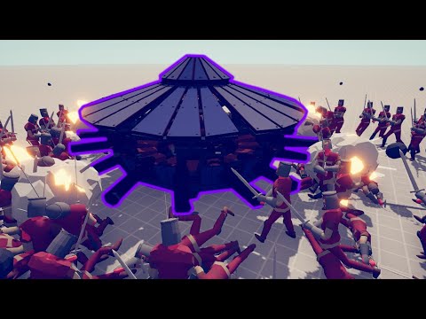 DAVINCI TANK Vs ARMIES| TABS - Totally Accurate Battle Simulator