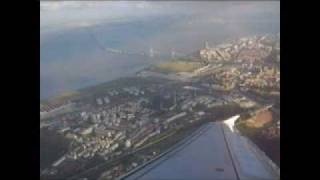 preview picture of video 'Take off Lisbon SATA Internacional A320 24th april 2009'