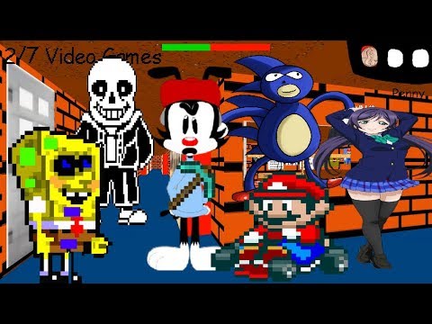 Wakko Warner's Epic And Awesome SchoolHouse  - Baldi's Basics V1.4.3 Mod