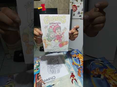 Desenhando: Chaves e Chapolin. # Desenhando Chaves e Chapolin. União da Vitória PR