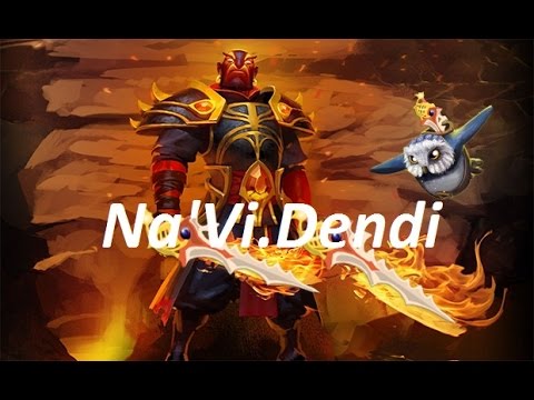 NAVI vs OG - Epic Double Rapiers Dendi Ember - Game 3 SL I-League Dota 2