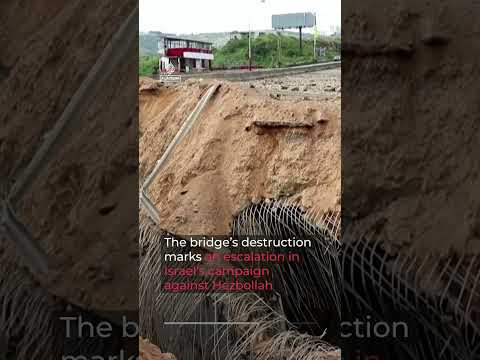 Israeli strike on Lebanon bridge raises fears of ground invasion