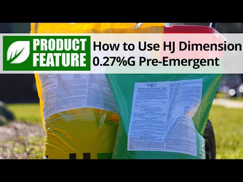  How to Use Howard Johnson's Dimension 0.27G Pre-Emergent Herbicide Video 