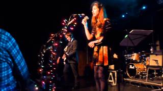 Emmy the Great &amp; Tim Wheeler - &#39;Marshmallow World&#39; and &#39;Snowflakes&#39; @ Scala, London 20 Dec 12