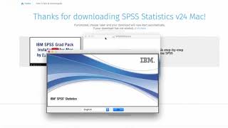 IBM SPSS Grad Pack 24 Installation for Mac by Hearne Software