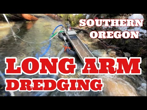 ???? DREDGING FOR GOLD WITH A 2-1/2 INCH DREDGE IN SOUTHERN OREGON ????